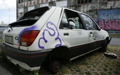 Cientos de coches abandonados en A Coruña, retirados de las calles