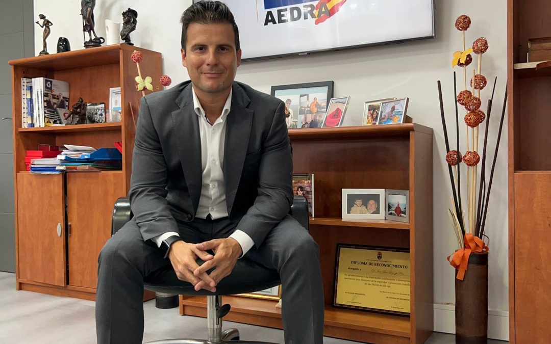 Hablamos con Hugo Legazpi, vocal y auditor de la Junta Directiva de AEDRA: «Todos los CATs somos compañeros y todos debemos ir a una»